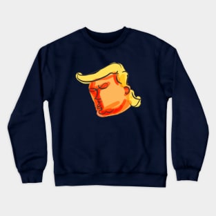 Trump Is A Liar Original Illustration Crewneck Sweatshirt